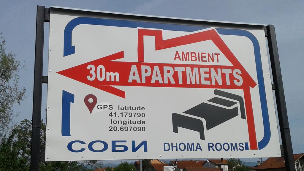 Ambient Apartments Struga Eksteriør bilde